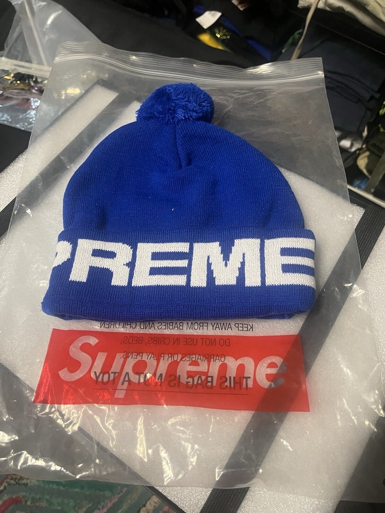 Supreme Logo Beanie Brand New Streetwear Skater Skully Cap