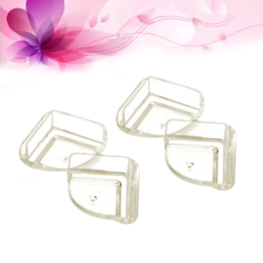 4pcs Baby Children Safety PVC L Shaped Table Corner Anti-collision Cushions