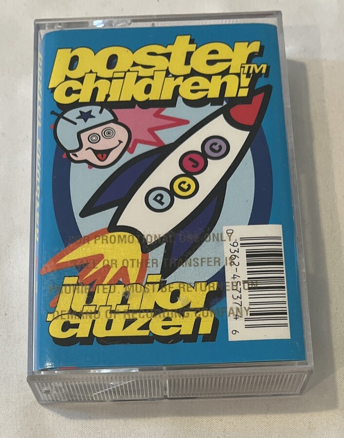 Poster Children - Junior Citizen (Cassette, 1995) Warner Bros. PROMO