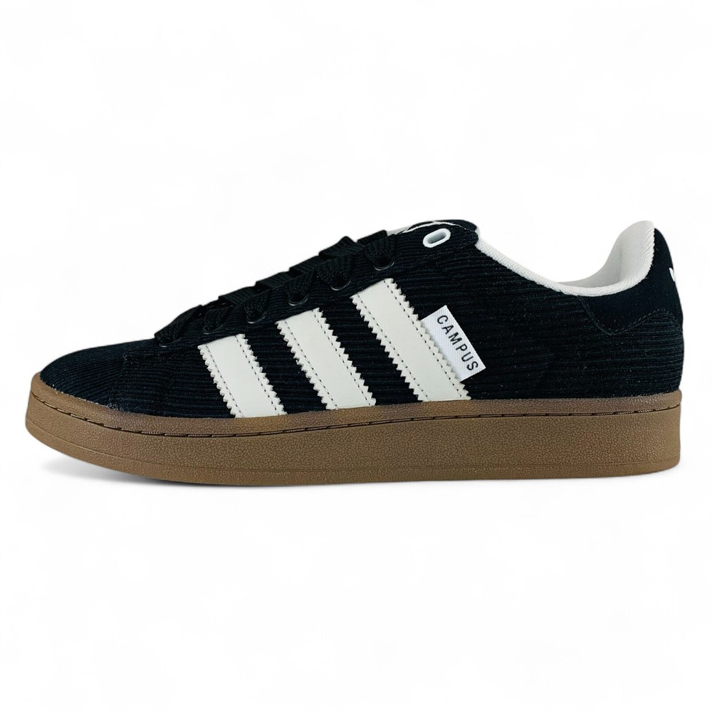adidas Campus 00s Black Gum Corduroy Men's Shoes Casual Sneakers ID1364