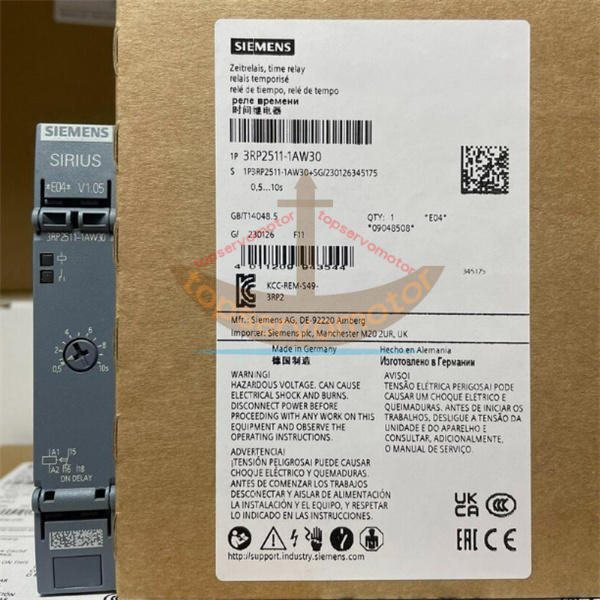 ONE NEW Siemens 3RP2511-1AW30 time relay Rapid delivery