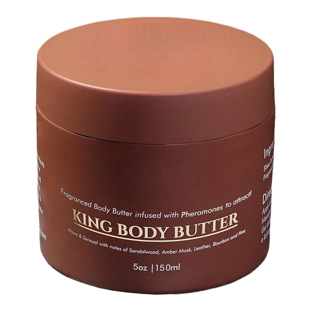 King Cologned Body Butter - Warm Sandalwood & Sensual Scent