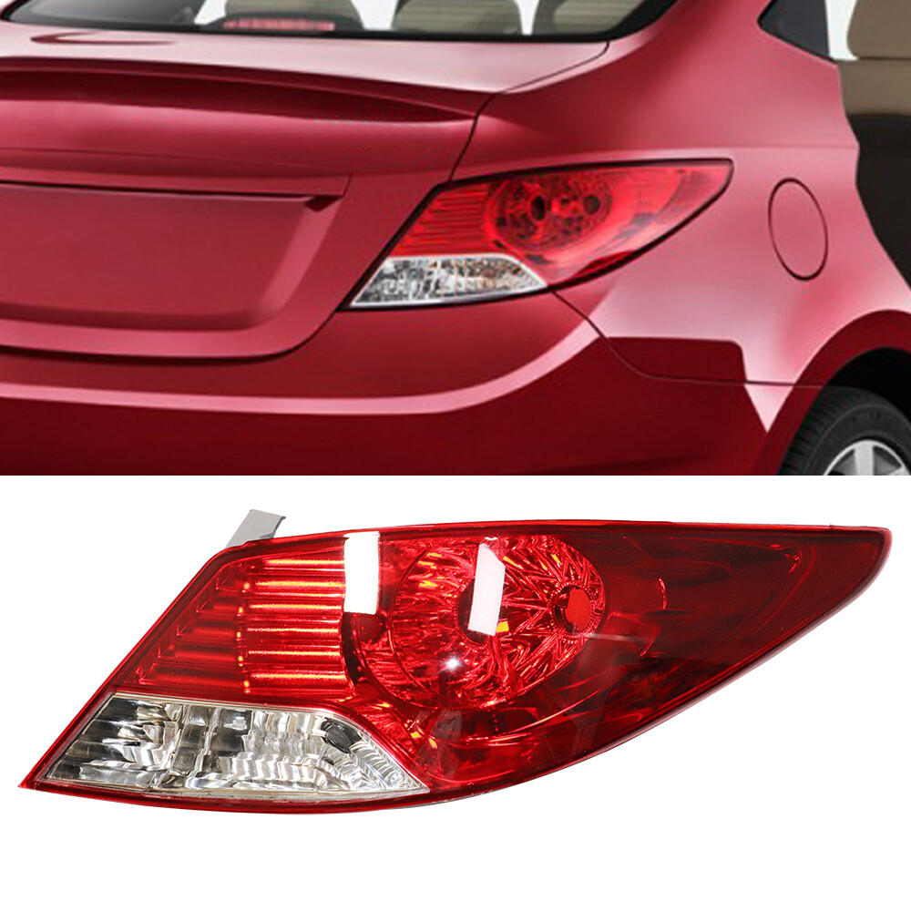 For 2012 2013 2014 Hyundai Accent Right Side Tail Light Halogen Rear Taillamp