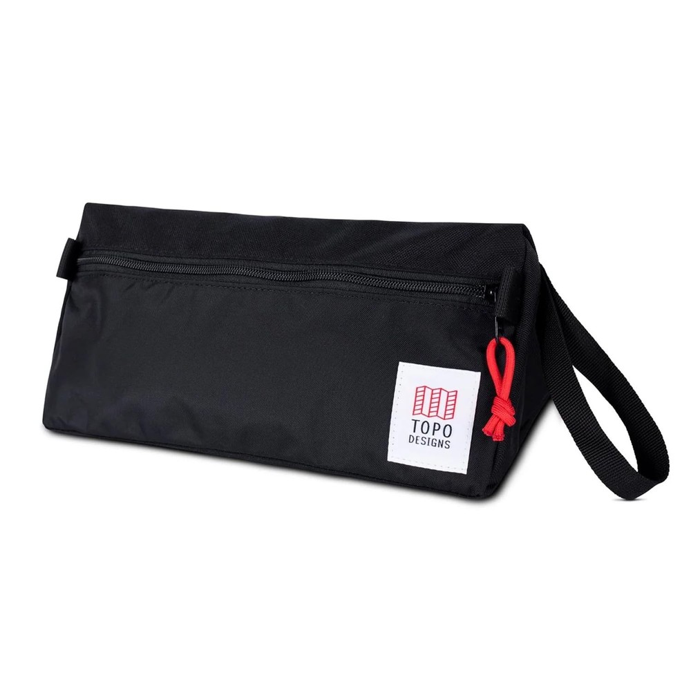 Black Dopp Kit for Men - Stylish & Functional Travel Toiletry Bag