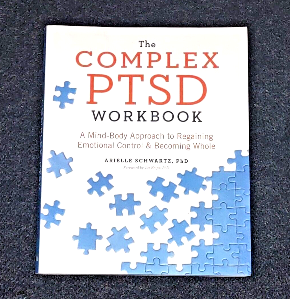 The Complex PTSD Workbook | Worksheets All Blank/Unused | CPTSD Self-help