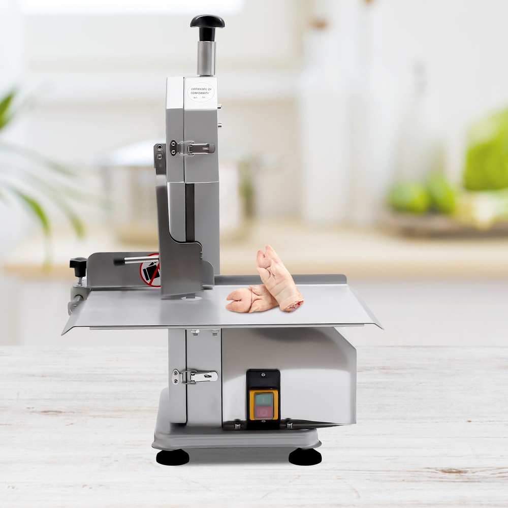 650W Commercial Electric Frozen Meat Bone Saw Bandsaw Cutter 2-11cm Adjustable