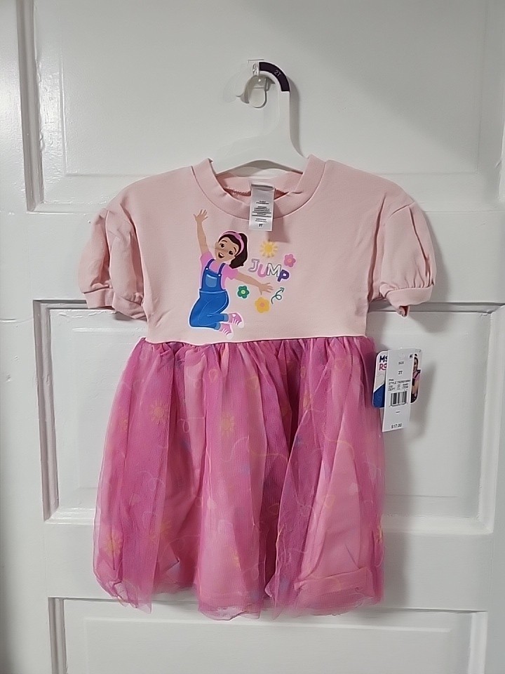 2t Girls Ms.Rachel  Pink  Dress Nwt