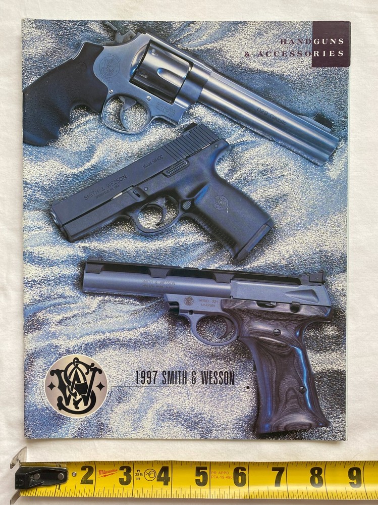 Smith & Wesson 1997 Handguns & Accessories Firearm Gun Product Catalog Guide