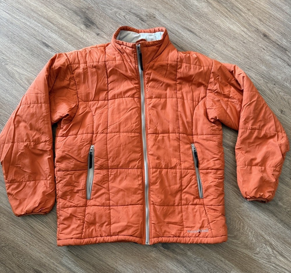 Montbell Thermawrap Insulated Puffer Jacket Packable w/ Stuff Sack Men’s M