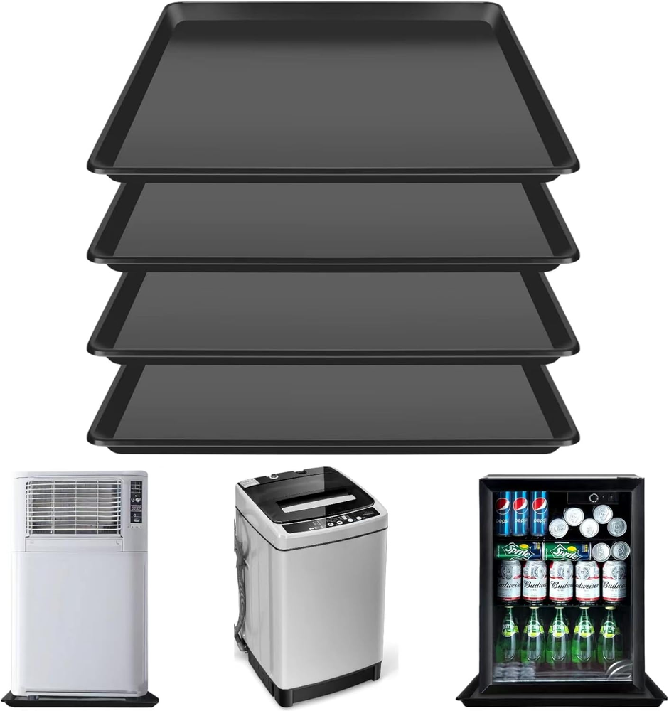 22X21 Mini Fridge Drip Pan Large Drip Tray Portable AC Drip Pan under Washer Pan