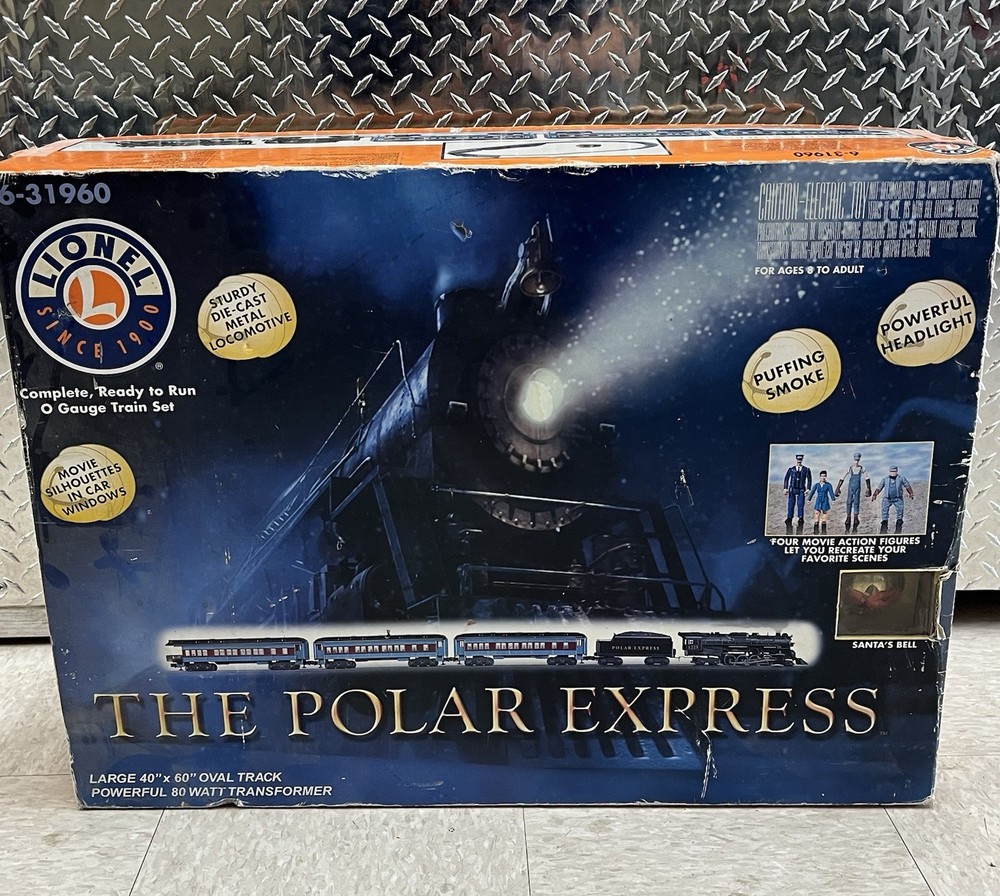 Lionel 6-31960 2005 Polar Express Train Set in Original Box  