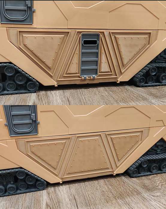 GI Joe Mobile Command Center Ramp w/wo working door