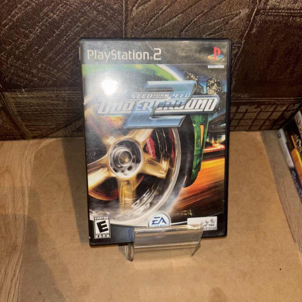 Need for Speed Underground 2 Sony PlayStation 2, 2004 Complete Tested Free Ship