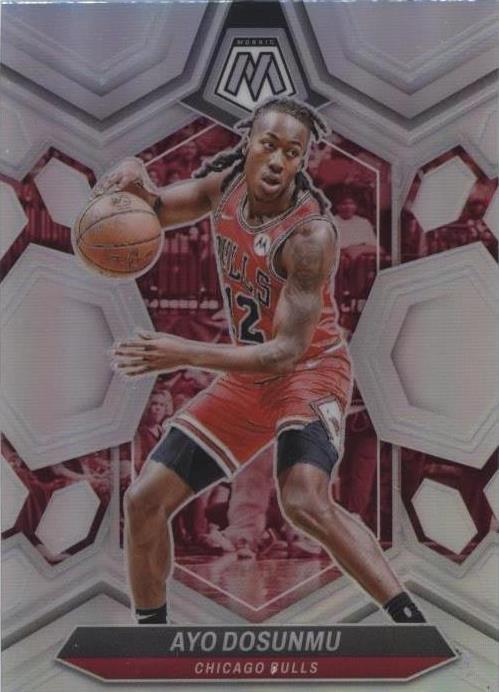 2023-24 Panini Mosaic - Silver Prizm #68 Ayo Dosunmu