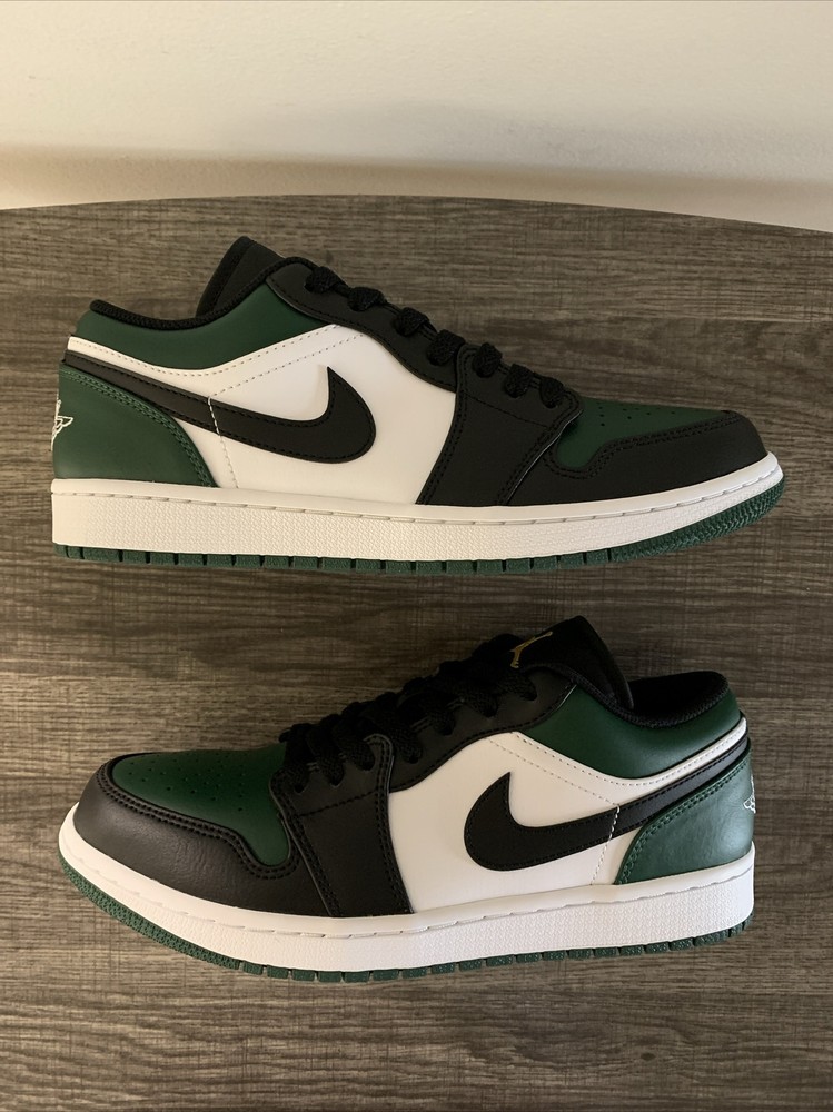 Size 8.5 - Nike Air Jordan 1 Retro Low Green Toe 2021