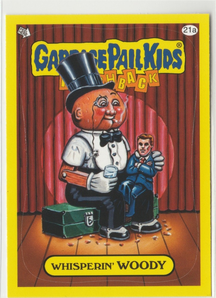 Whisperin Woody 21a Garbage Pail Kids GPK 2011 Flashback Series 3 FB3 Card