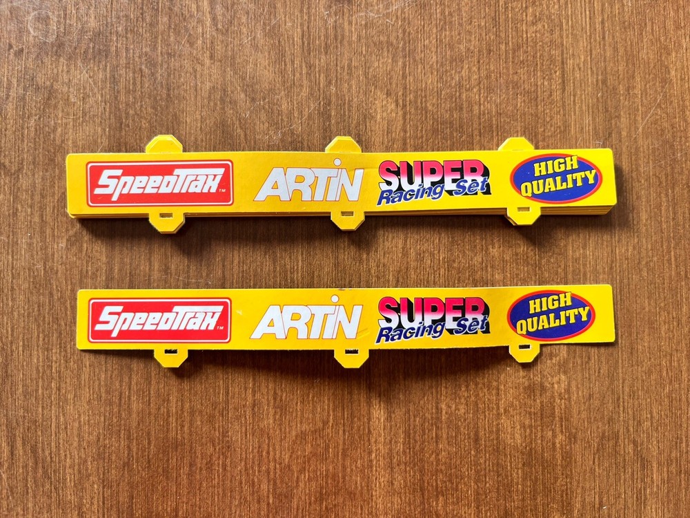 Artin Slot Car Track Replacement Parts: Advertising Sign Track Tested,