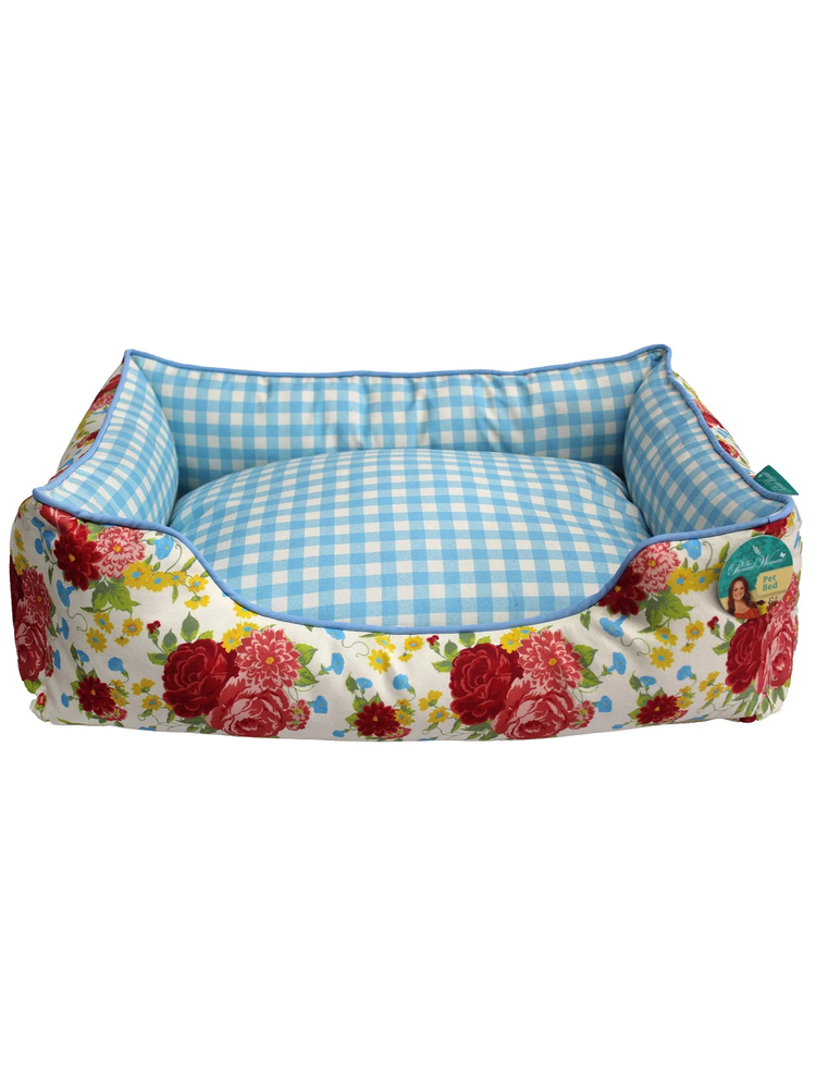 Cozy 20x17 Inch Sweet Romance Small Pet Bed for Dogs & Cats  