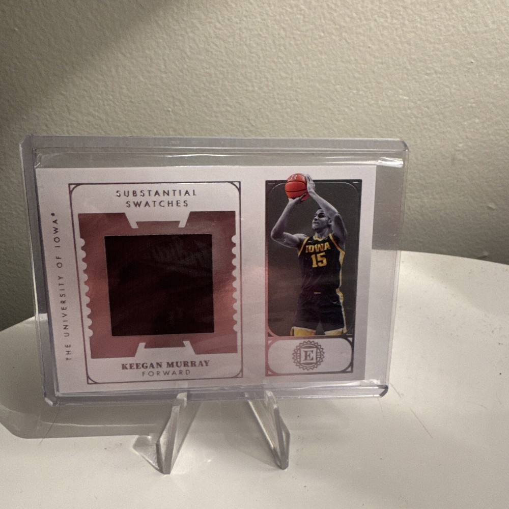 Keegan Murray Rookie Patch Card Basketball Collectible