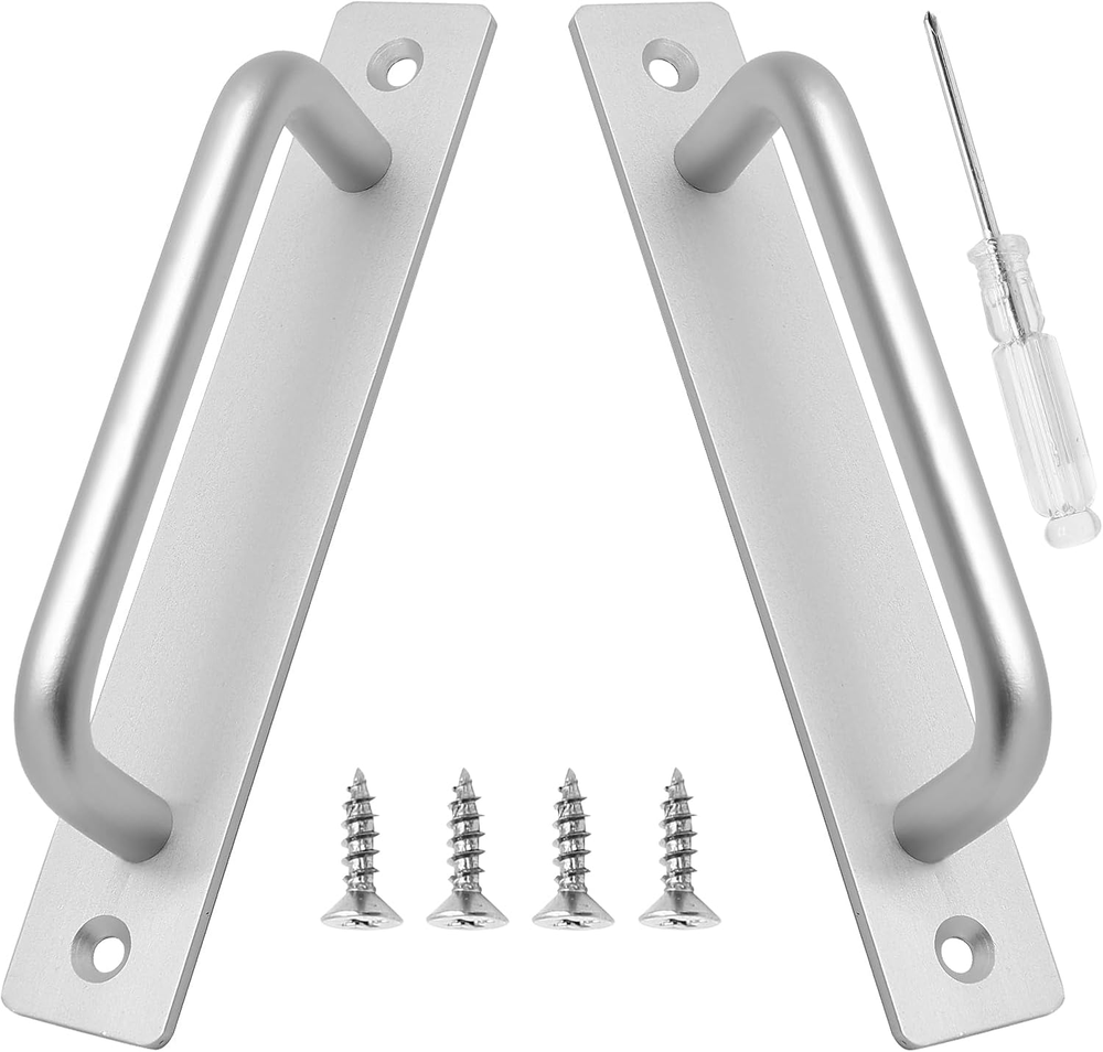 2 Pack Sliding Barn Door Handle, 128Mm / 5 Inch Hole Center Gate Door Handle wit