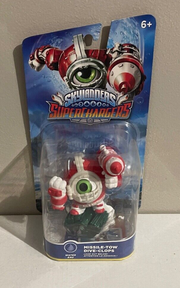 Skylanders Superchargers Missile Tow Dive Clops Brand New