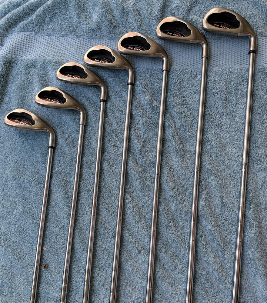 Callaway Big Bertha Iron Set Of 7 Clubs 4-10 Right Handed