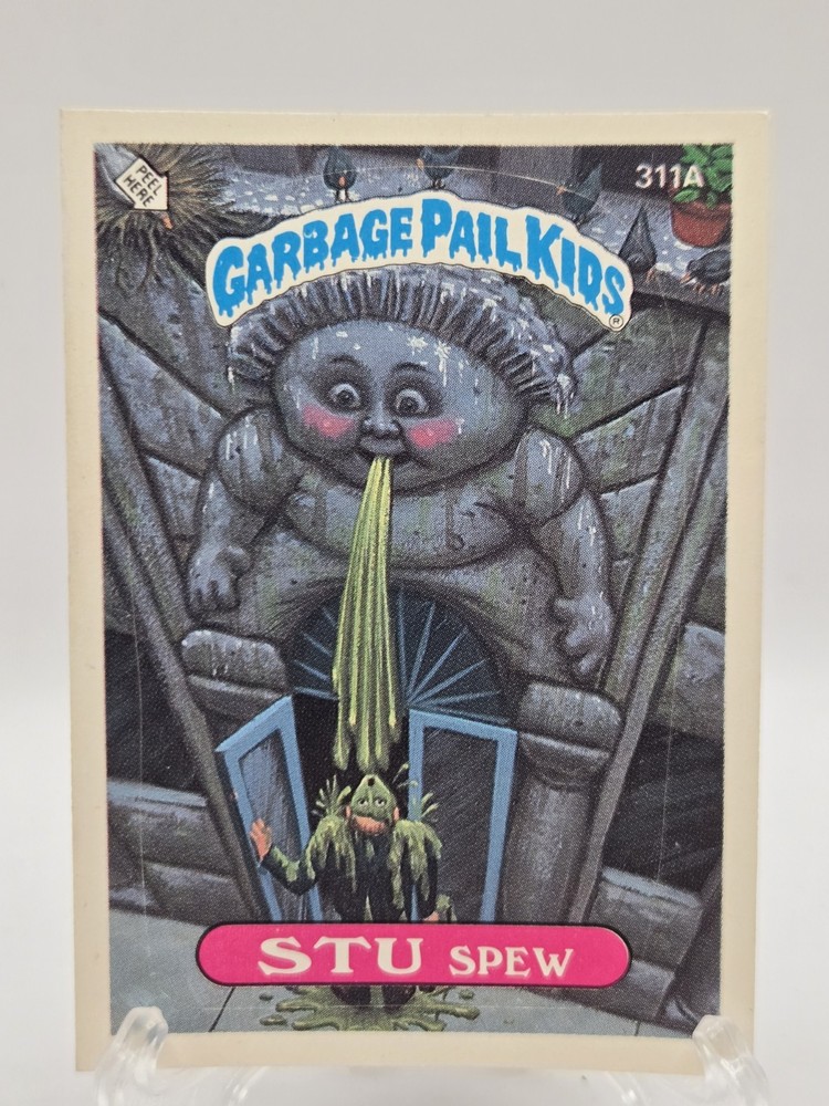 1987 Topps Garbage Pail Kids Series 8 STU SPEW 311A GPK OS8
