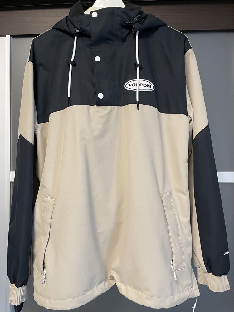 Volcom 21/22 Snowboard Anorak Jacket Mens Size S Beige