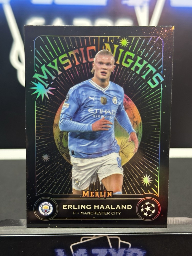 Erling Haaland - 2023-24 Topps Merlin UCC #MN-14 - Mystic Nights