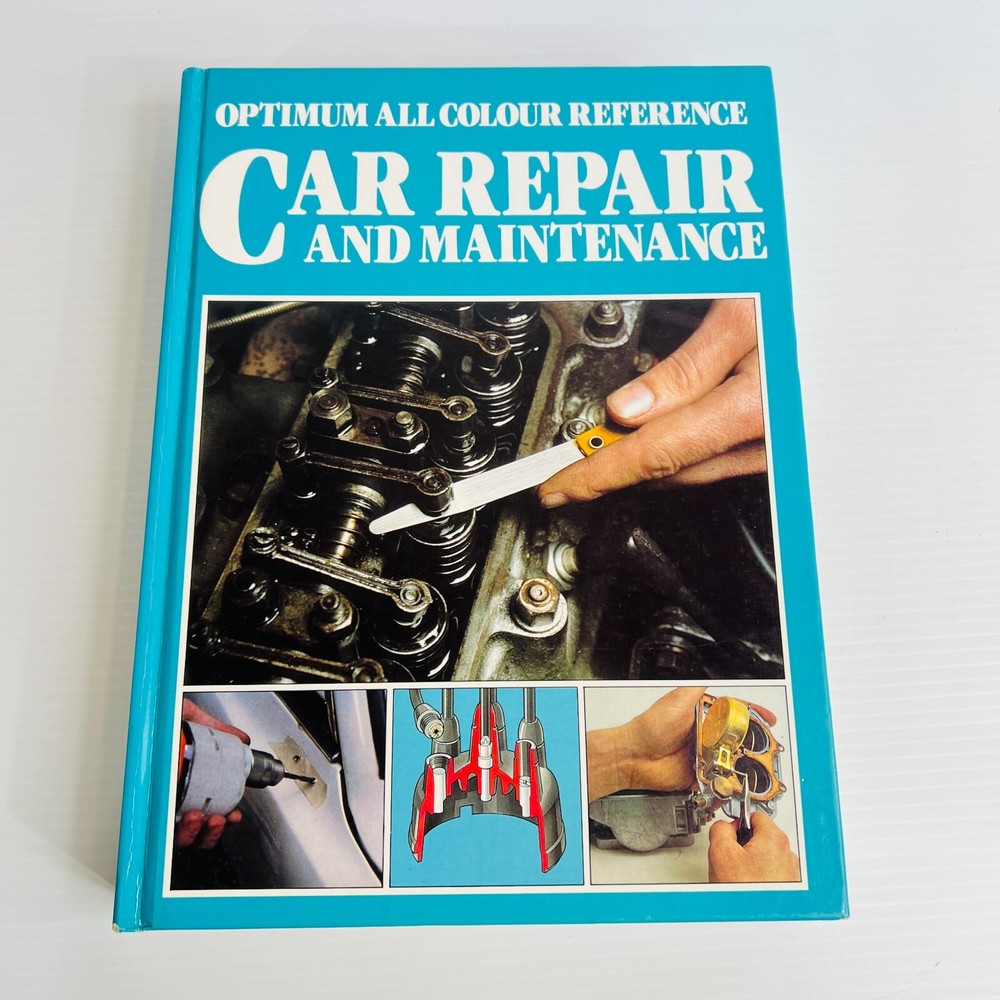 Newnes All Colour Reference Car Repair & Maintenance Hardcover Book Cars
