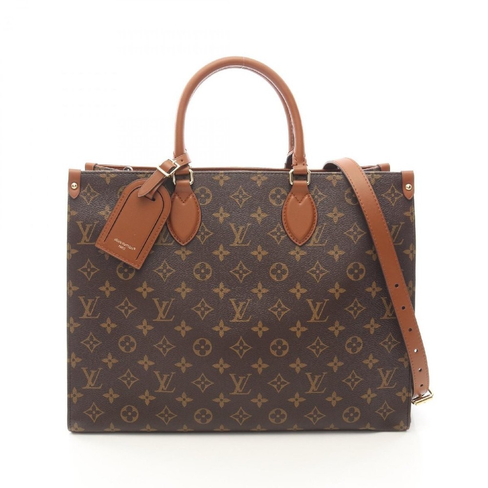 Louis Vuitton On The Go Organizer  Tote Bag Monogram 454542