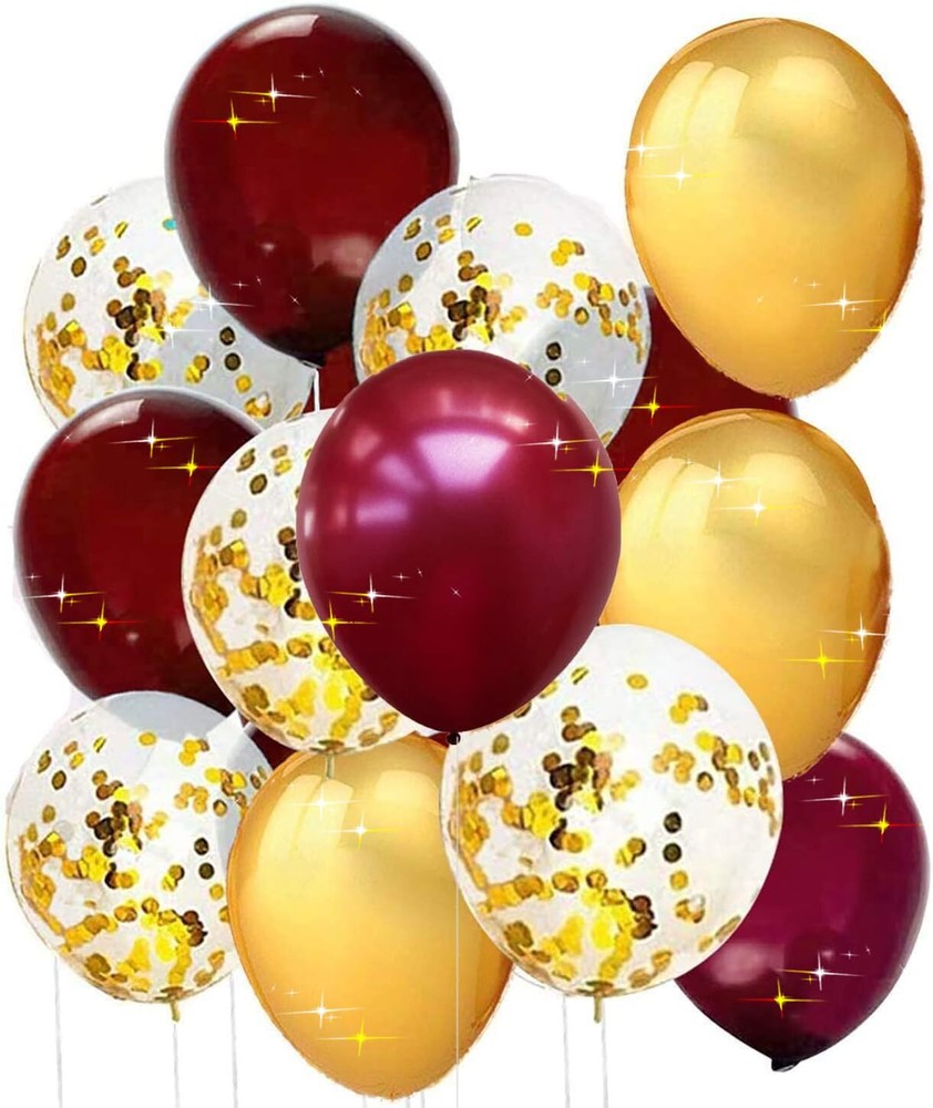 Graduation Decorations Maroon Gold 2024/Burgundy Gold Graduation Decorations ...