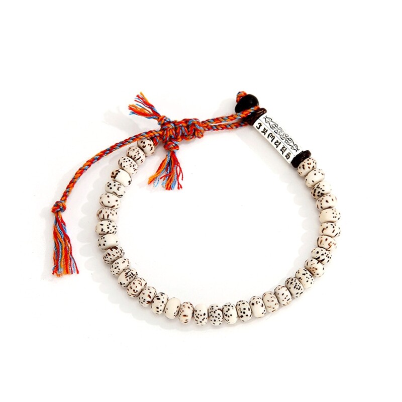 Good Luck Bangle Beaded Amulet Couple Wristband for Unisex