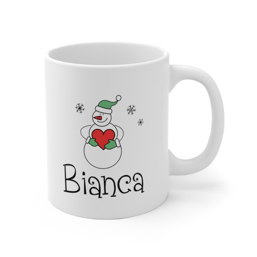 Christmas Mug Personalized Custom Name Gift Custom Christmas Mug Xmas Cup