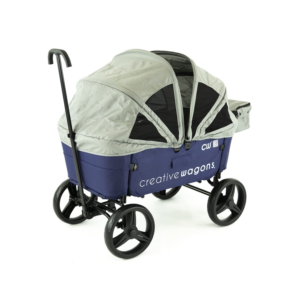 Creative Collapsible Push-Pull Outdoor Wagon Stroller Buggy for Kids