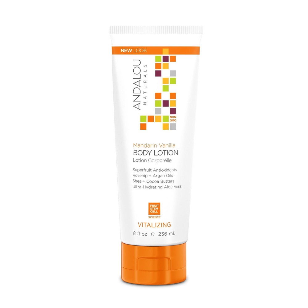 Andalou Naturals Mandarin Vanilla Vitalizing Body Lotion 8oz
