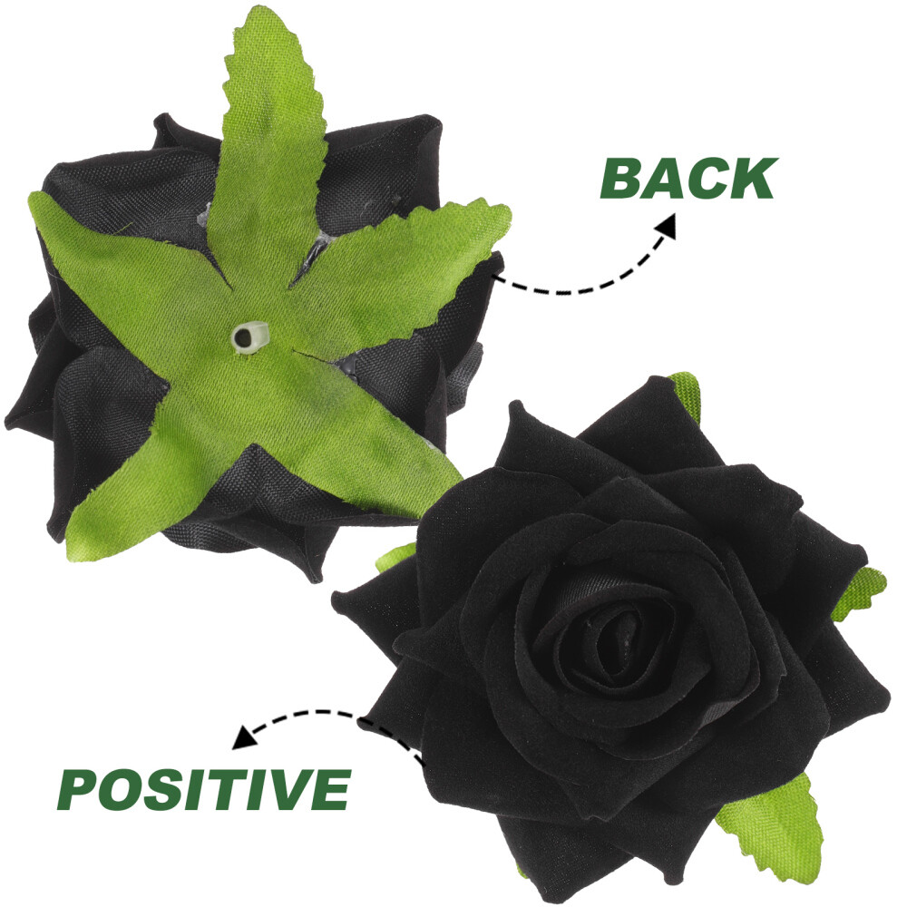 6 Pcs Artificial Fake Roses for Stylish Home or Event Decor