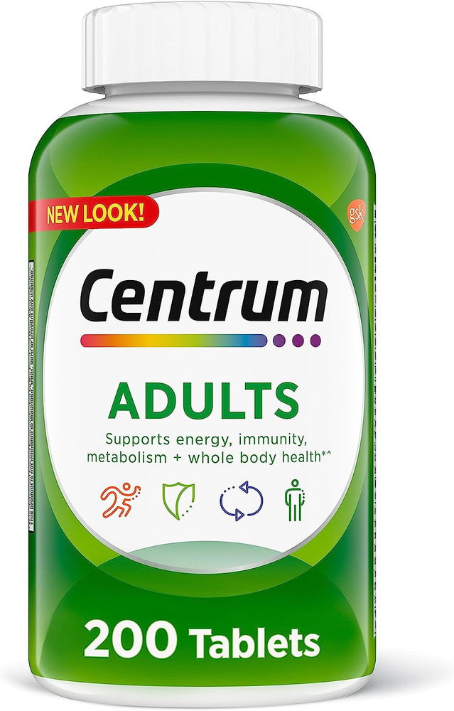 Adult Multivitamin/Multimineral Supplement with Antioxidants, Zinc, Vitamin D3 a