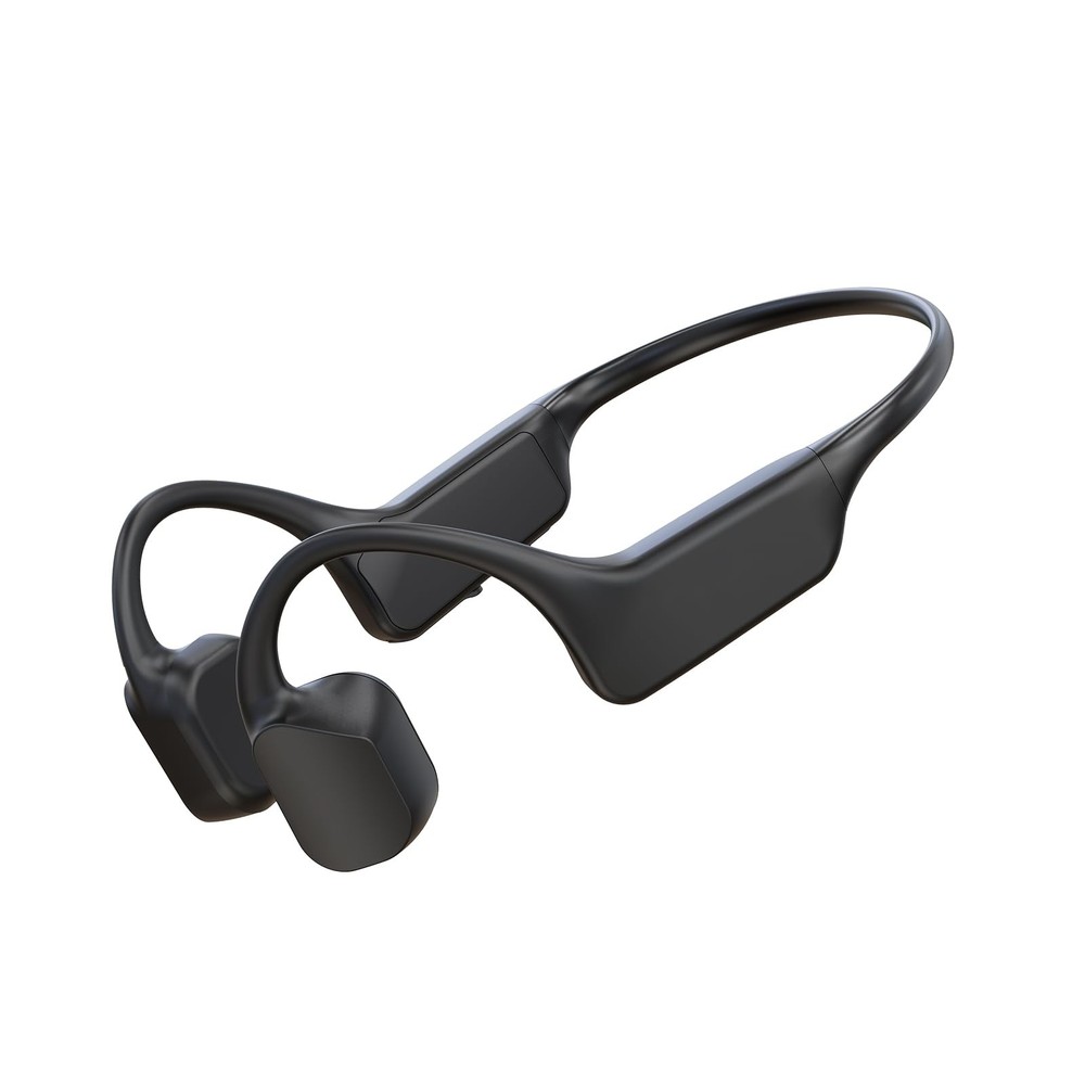 Bone Conduction Headphones, Wireless Bluetooth 5.3 Open-Ear Headphones with M...