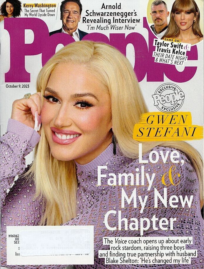 GWEN STEFANI PEOPLE MAGAZINE COVER OCTOBER 9, 2023 NEW
