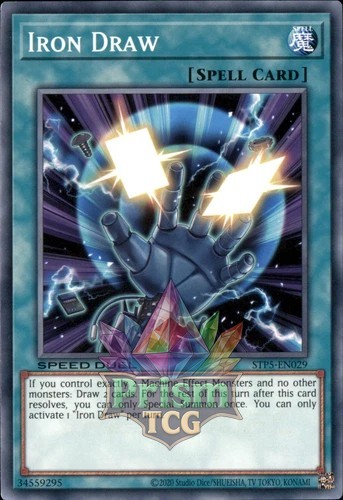 Iron Draw STP5-EN029 Yugioh