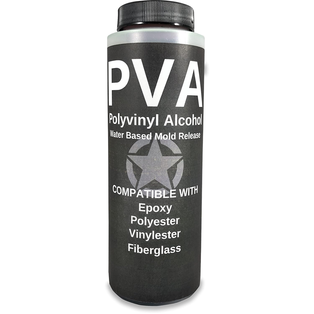 PVA Water Based Mould Release - Polyvinyl Alcohol Agent for Epoxy, Polyester, Vi