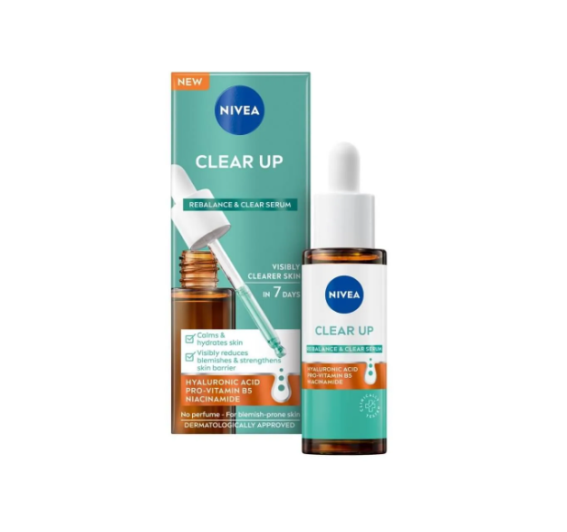 Nivea Derma Skin Serum with Niacinamide for Clear Anti-Age Skin