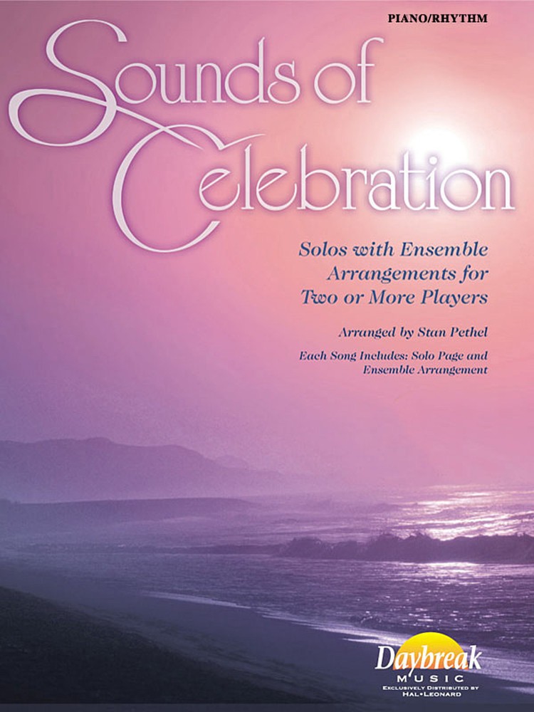 Sounds of Celebration for Piano/Rhythm Solos Ensemble Christian Sheet Music Book