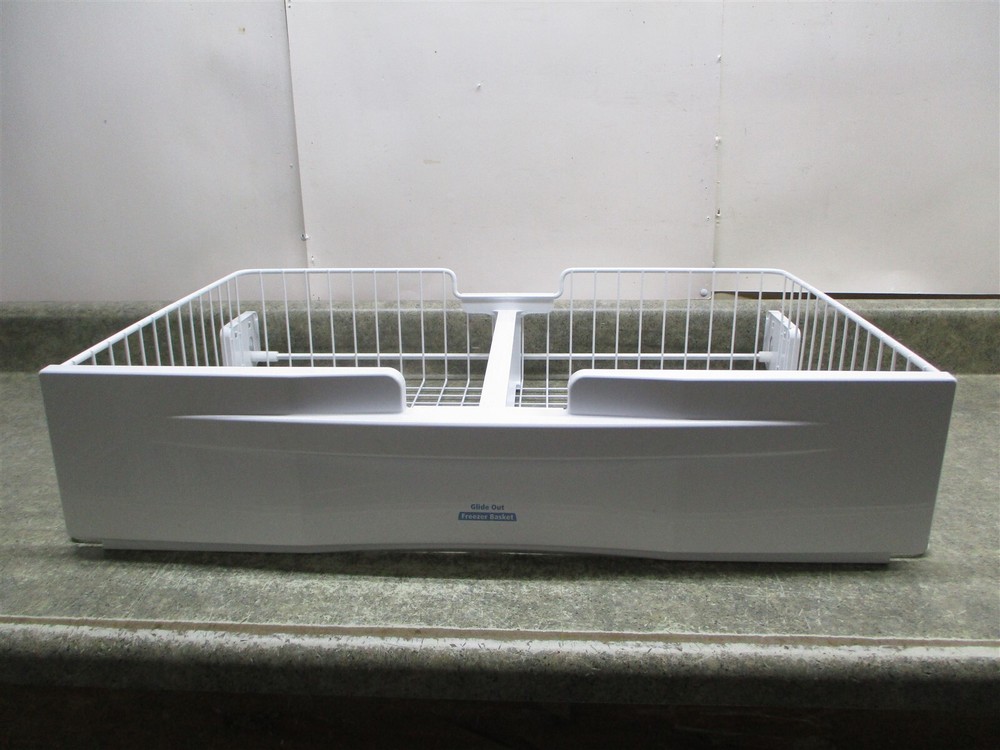 WHIRLPOOL REFRIGERATOR FREEZER BASKET RUST PART # W11218042 W10146439