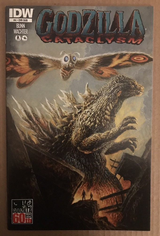 Godzilla Cataclysm #4 2014 Variant Comic Book by IDW Publishing