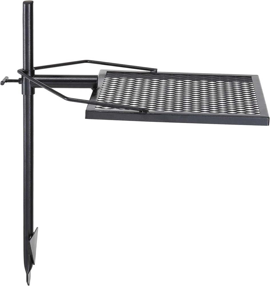 Swivel Campfire Grill, Grill Grate over Fire Pits, Heavy Duty Steel Grill Grates