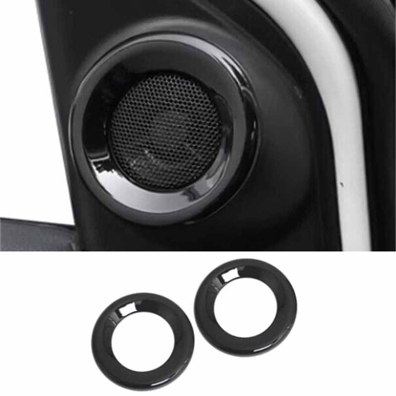 For Honda CR-V CRV Bright Black 2017-2022 Front A Pillar Horn Frame Cover Trim