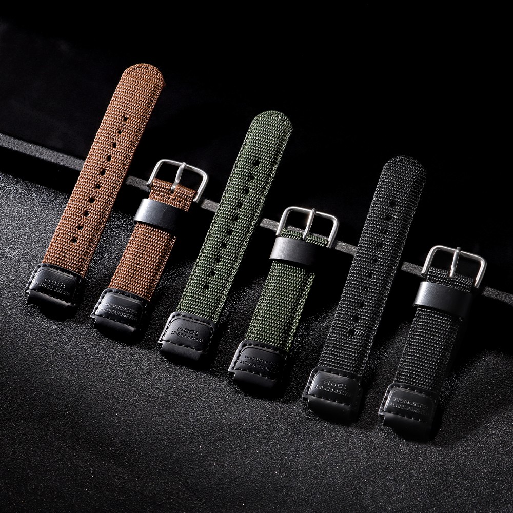 For Casio Nylon Watch Strap 18mm Band for F91W W800H F84 SGW400 AE1200 AE1300
