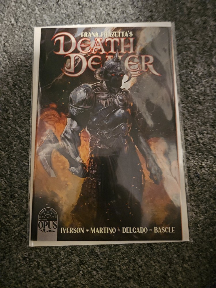 Frank Frazetta Death Dealer 4 Finch 1 10 Variant Cover D NM  